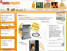 Tablet Screenshot of france-pellets.com